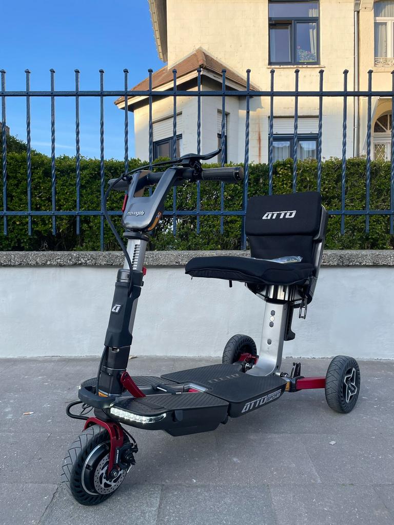 Scootmobiel Atto Sport opvouwbare elektrische scooter nieuw, Ophalen of Verzenden, Inklapbaar, Zo goed als nieuw, Elektrische rolstoel