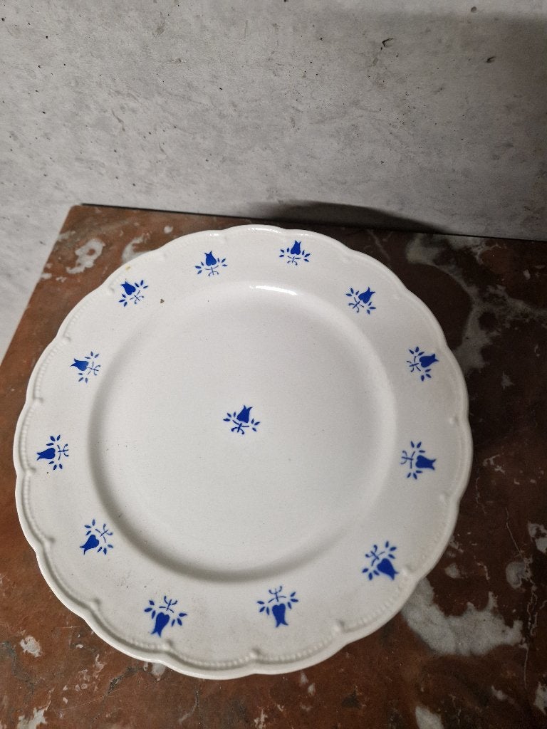 Boch Frères festival blauw, Antiek en Kunst, Ophalen