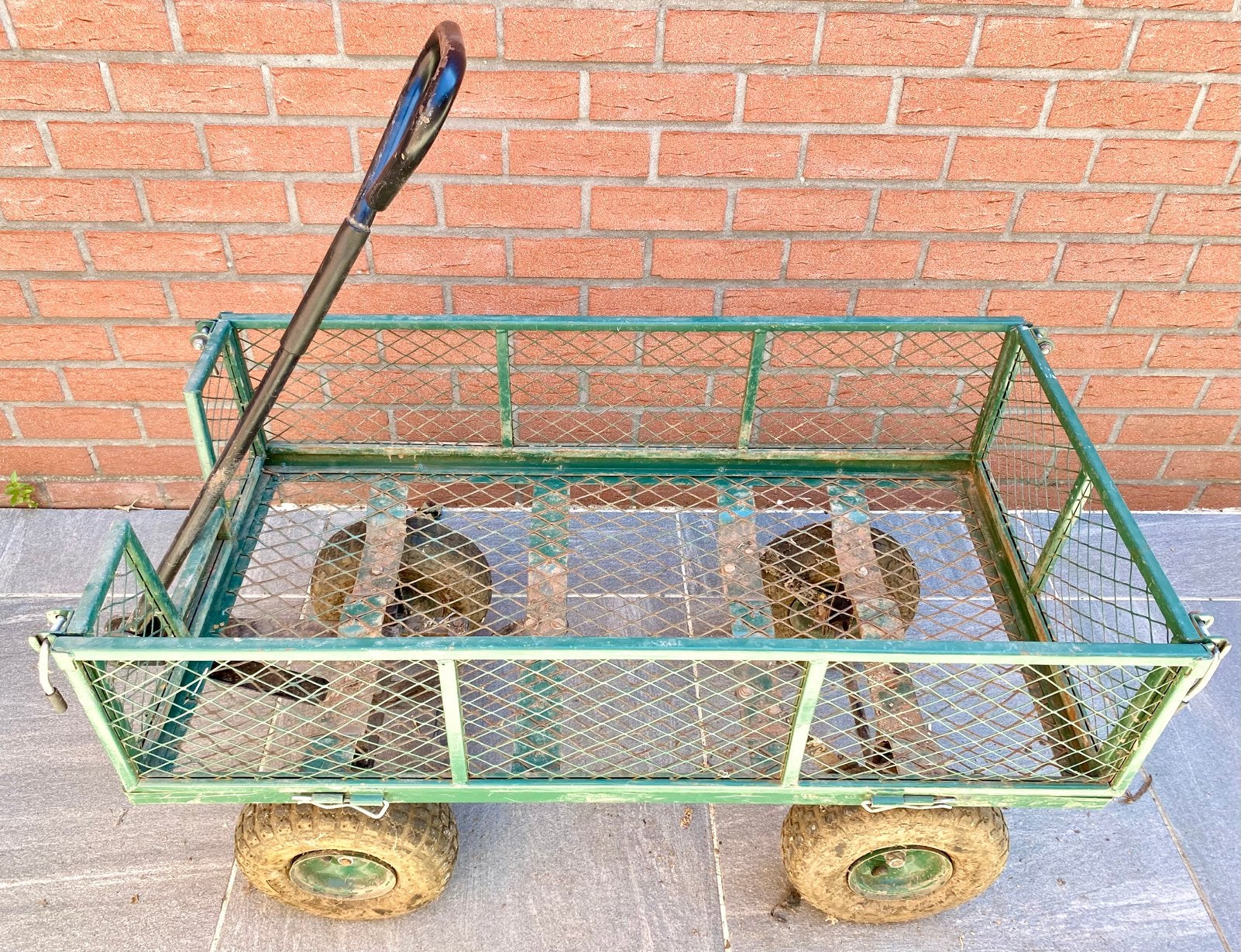 Bolderkar/tuinwagen, Ophalen, Gebruikt
