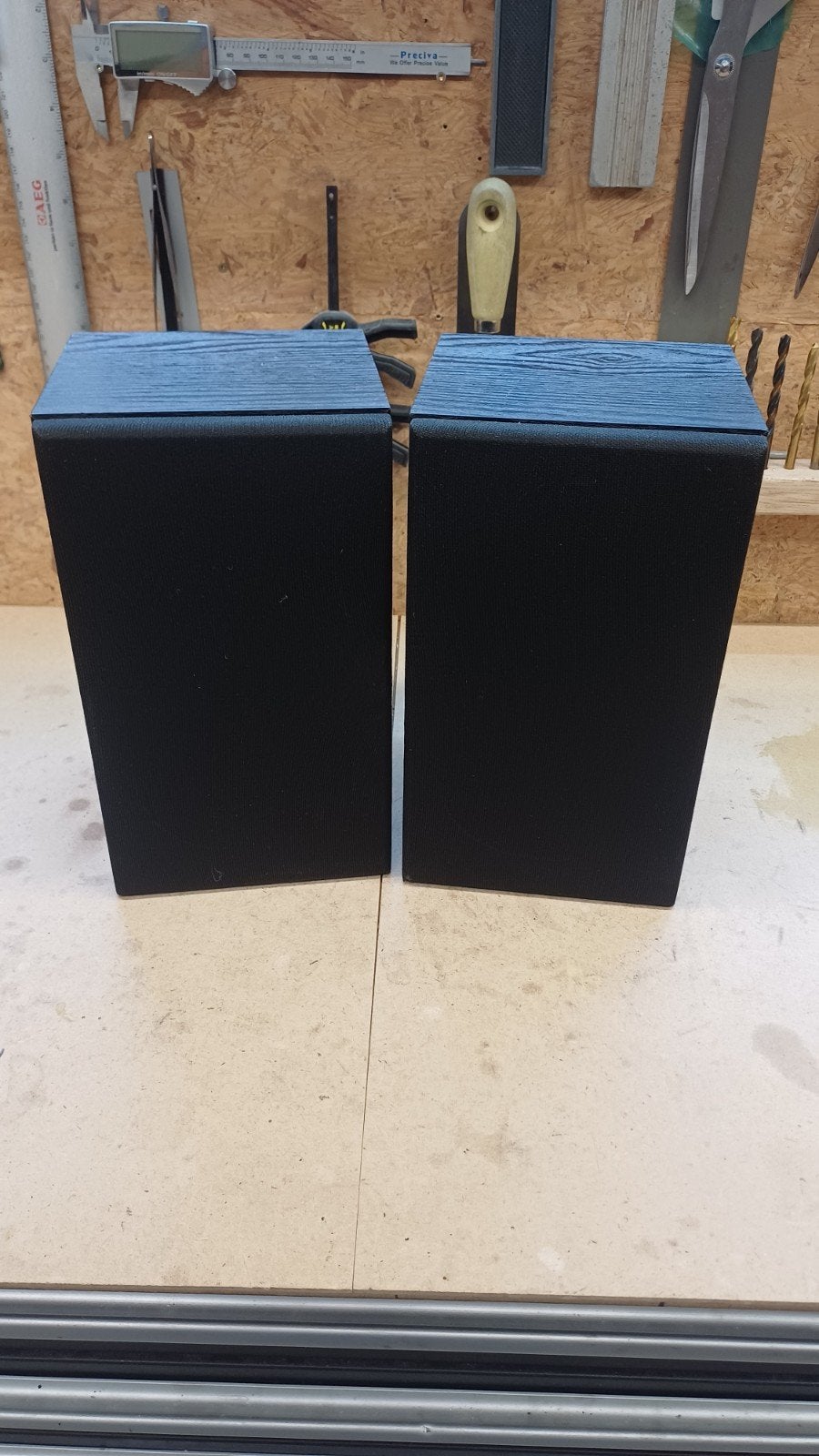2 kleine boekenplank speakers 2weg gebruikt, Audio, Tv en Foto, Luidsprekerboxen, Overige merken, Ophalen of Verzenden, 60 tot 120 watt