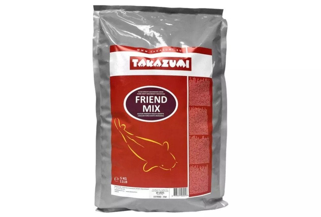 Takazumi Friend Mix 5 KG volledig koivoer, Dieren en Toebehoren, Dierenvoeding, Ophalen of Verzenden, Vis