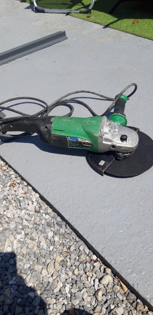 Slijpmachine Hitachi, Doe-het-zelf en Bouw, Ophalen, Gebruikt