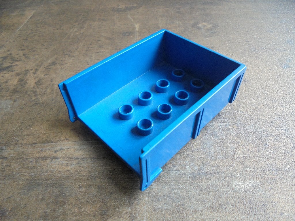 Lego Duplo Trailer Bed without Back Sill (zie foto's) 4, Ophalen of Verzenden, Gebruikt, Losse stenen, Duplo