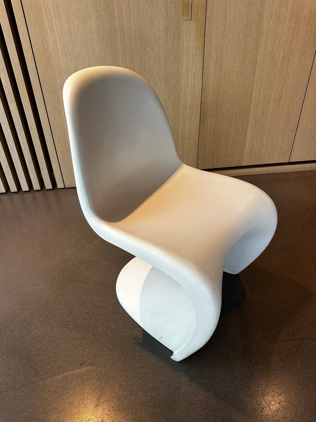 Vitra Pantonchair wit, Maison & Meubles, Chaises, Enlèvement, Comme neuf, Blanc
