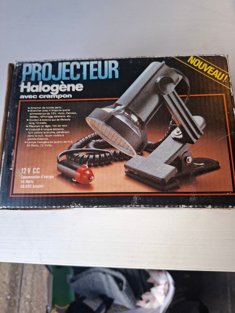 projecteur voiture spots, Enlèvement