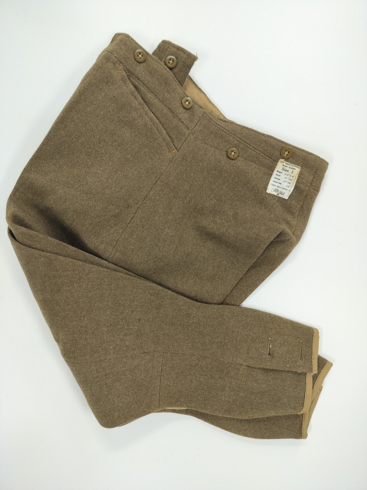 Pantalon de moto britannique WW2 1944, Enlèvement ou Envoi