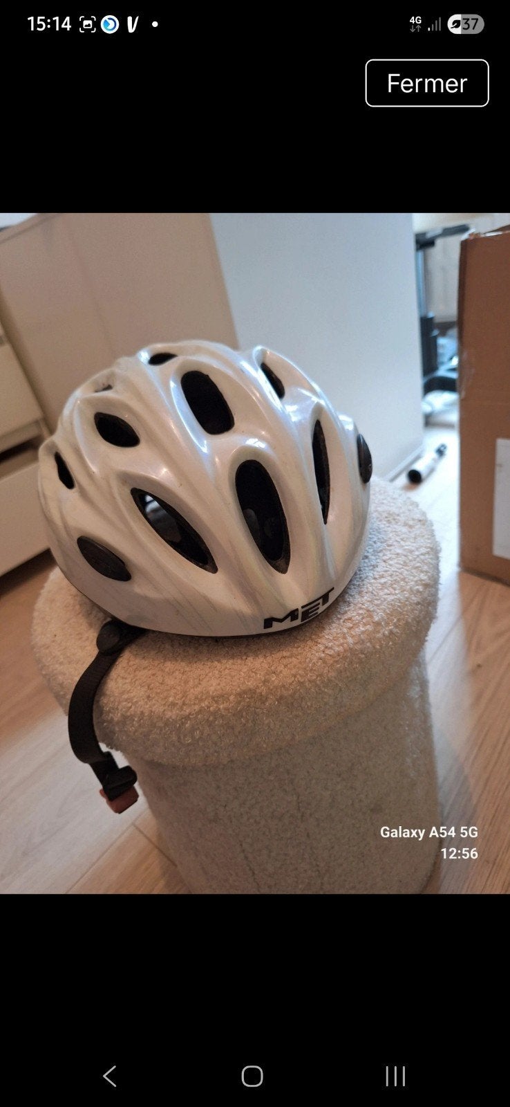 casque vélo, Ophalen of Verzenden, Gebruikt, Heer of Dame, MET