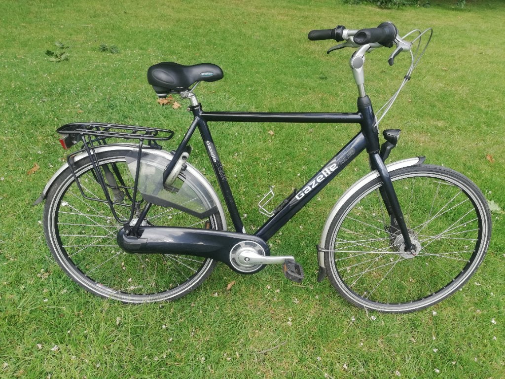 Gazelle Orange herenfiets in perfecte staat, Fietsen en Brommers, Ophalen, Versnellingen, Zo goed als nieuw, 61 tot 65 cm