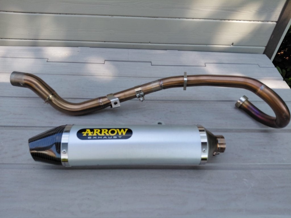 CRF300 Arrow uitlaat full system, Motoren, Ophalen, Gebruikt