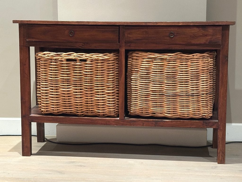 Commode, Ophalen, 100 tot 150 cm, 1 of 2 laden, Zo goed als nieuw