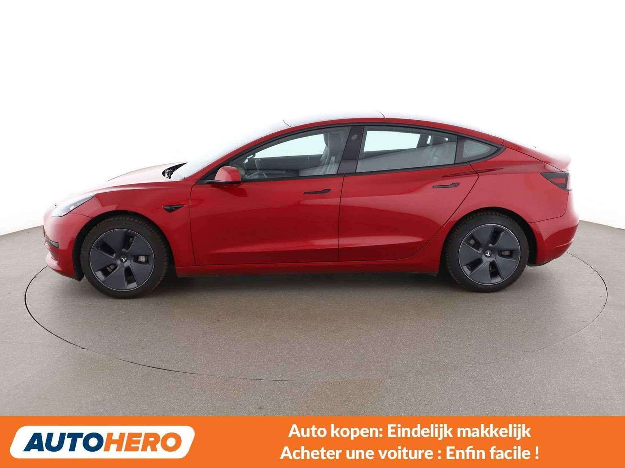 Tesla Model 3 Standard Range Plus RWD (bj 2021, automaat), Auto's, Automaat, 4 deurs, Achterwielaandrijving, Gebruikt