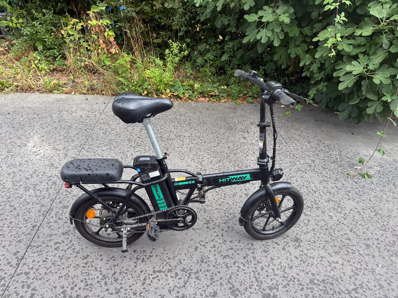 Hitway elektrische plooifiets als kieuw, Fietsen en Brommers, Elektrische fietsen, Ophalen