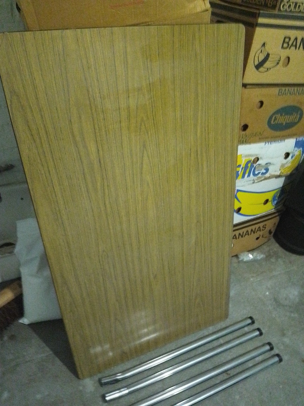 keukentafel vintage, Ophalen, 100 tot 150 cm, Vintage, 50 tot 100 cm