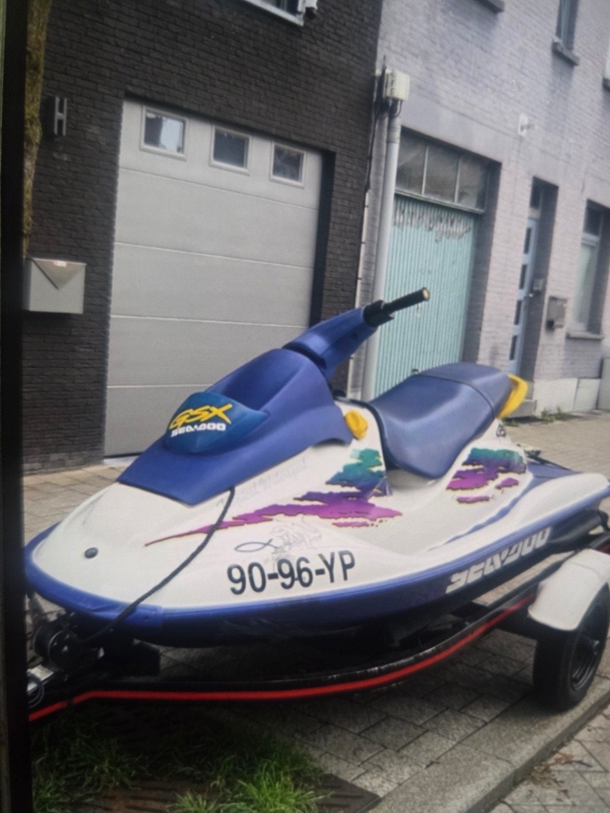 Seadoo gsx 110 pk 2 takt, Ophalen