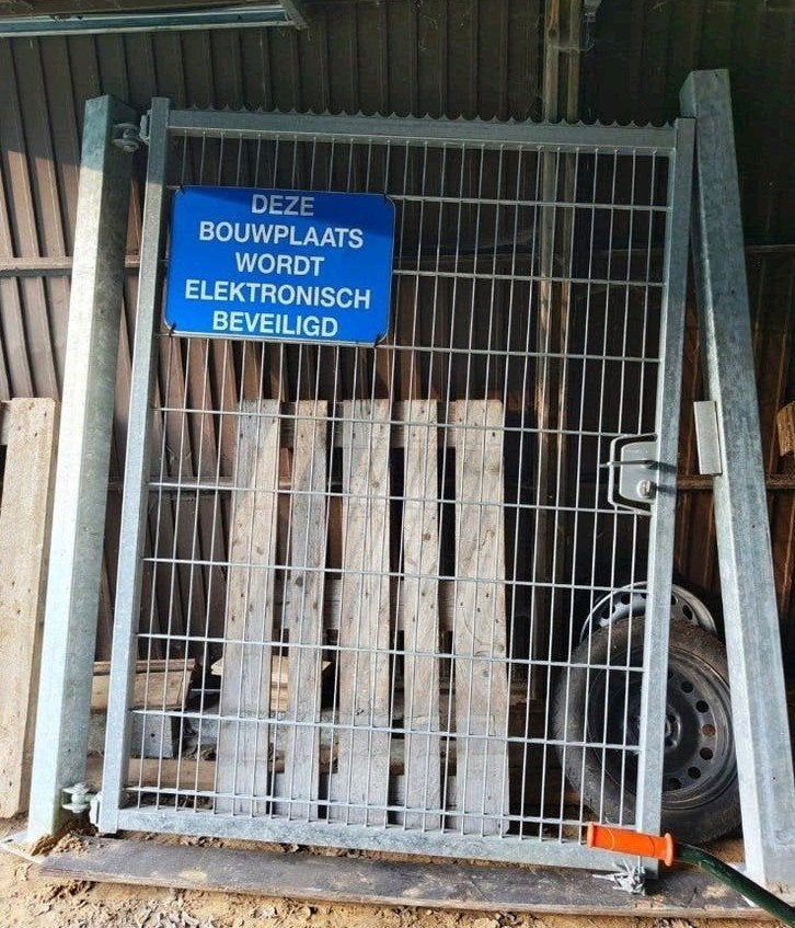 gegalvaniseerde poort, Ophalen
