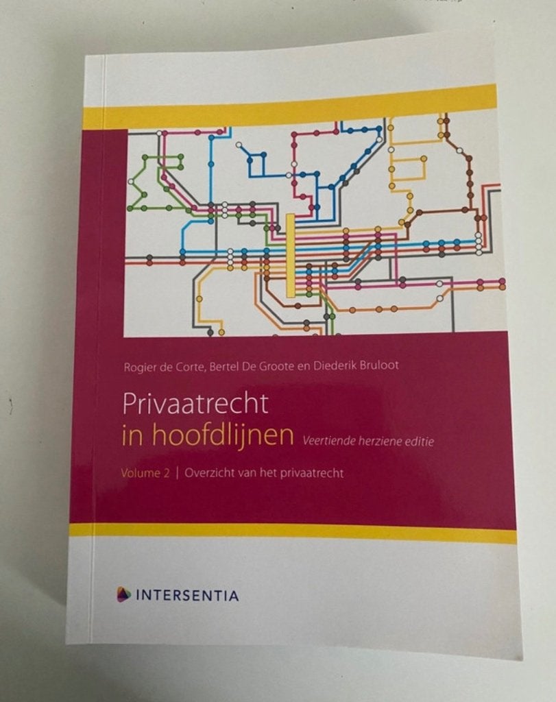 Privaatrecht in hoofdlijnen, Boeken, Ophalen of Verzenden, Zo goed als nieuw, Hogeschool, Rogier De Corte; Bertel De Groote; Diederik Bruloot