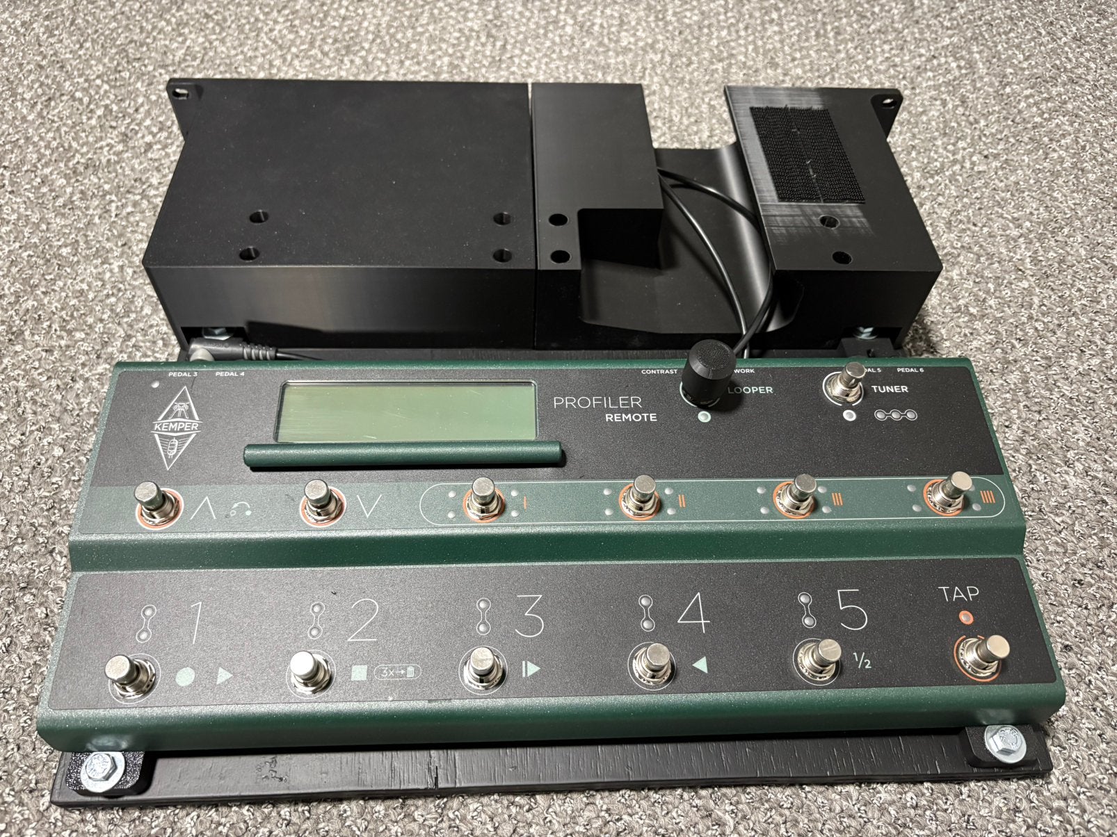Te koop: Kemper profiler rack + remote, Musique & Instruments, Enlèvement, Comme neuf, Multi-effet