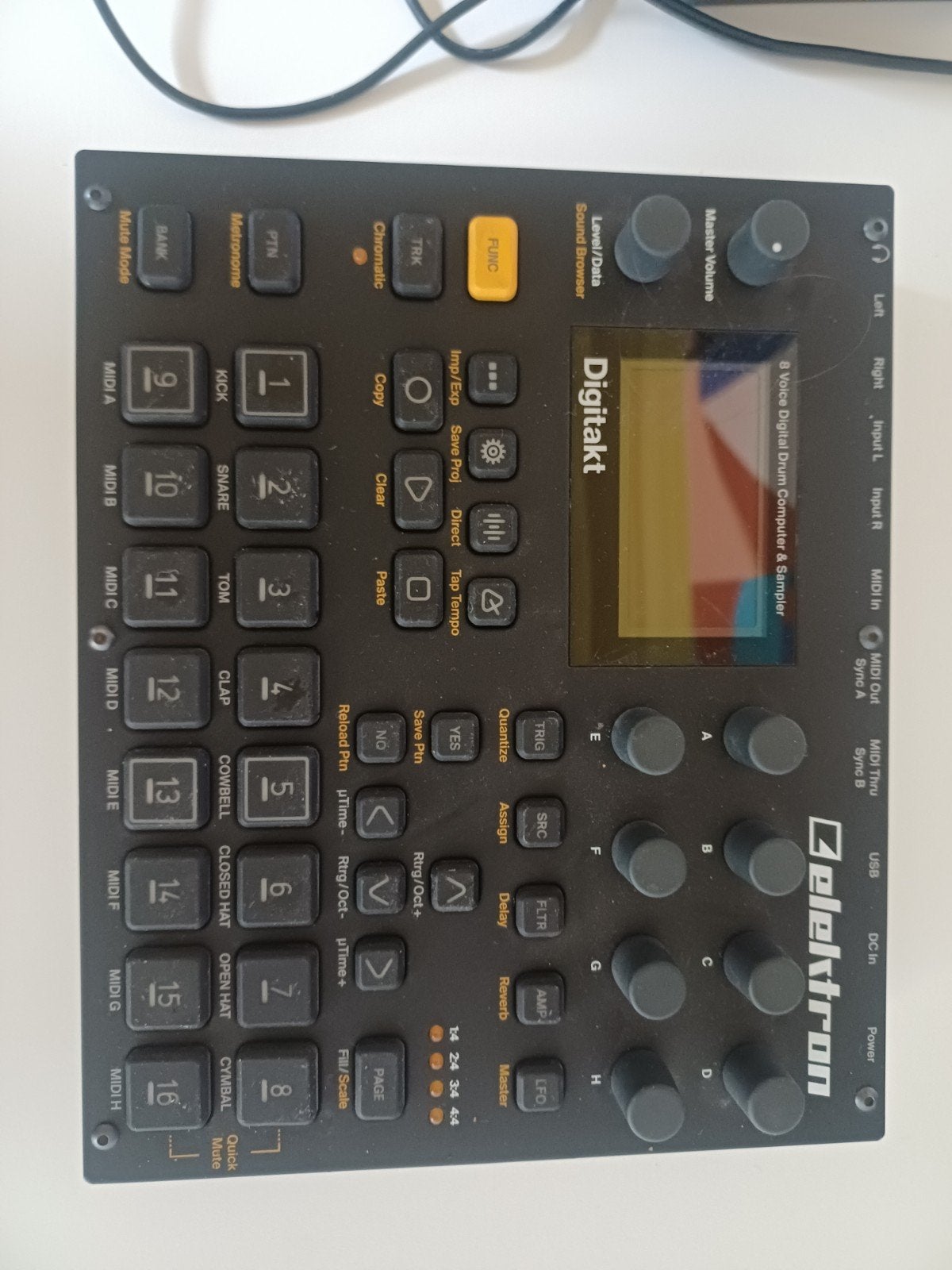 Elektron digitakt, Enlèvement ou Envoi