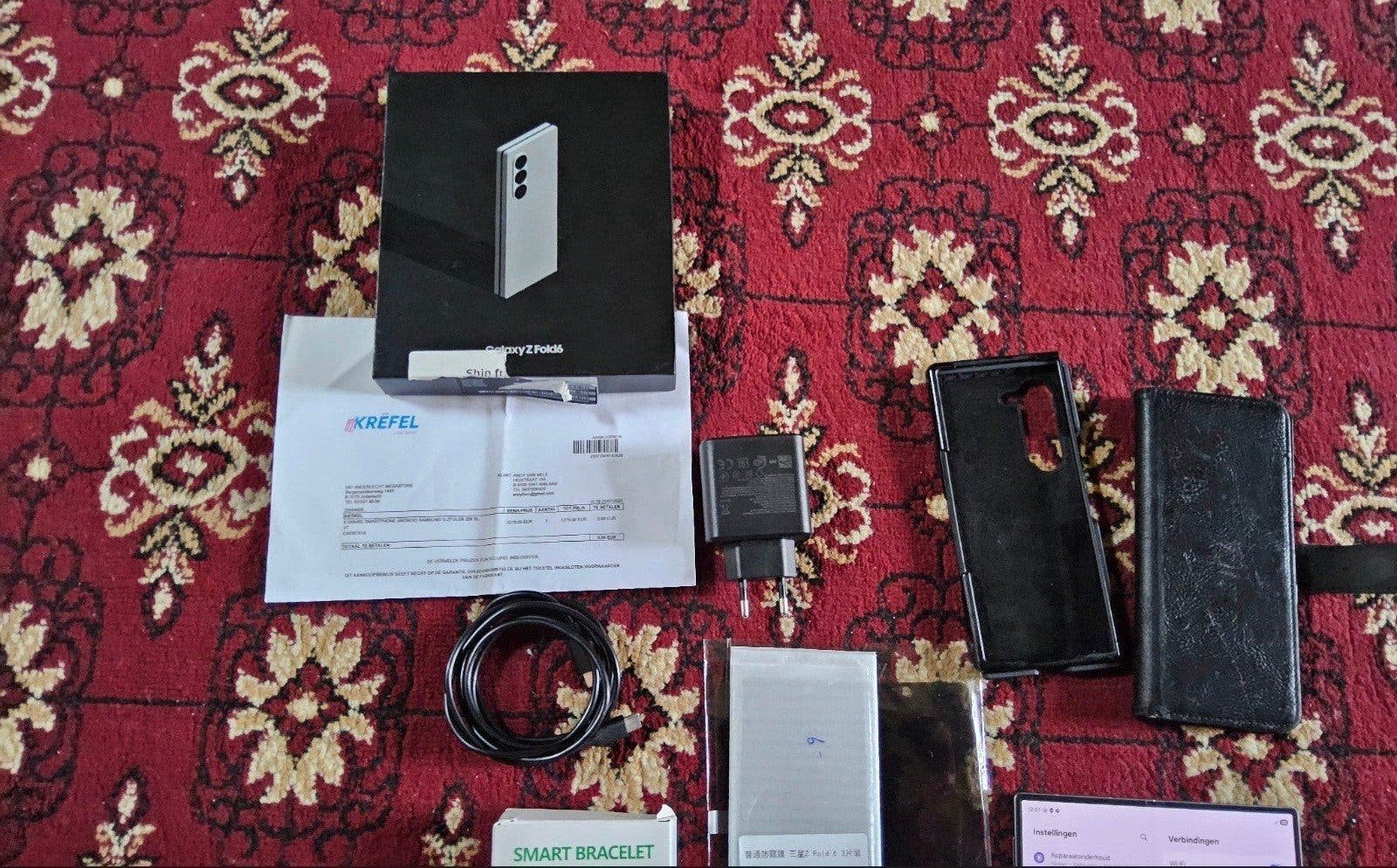 Samsung Galaxy Z Fold6, presque neuf avec facture, prix fixe, Télécoms, Enlèvement ou Envoi