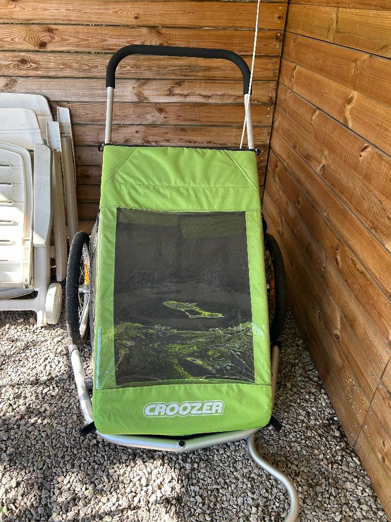2-kids croozer, 40 à 60 kg, Comme neuf, Enlèvement, Suspension