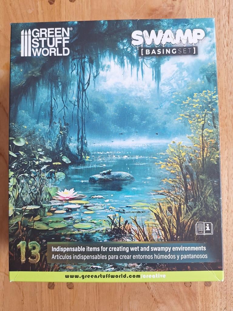 DIORAMA materiaal Green Stuff World SWAMP, Ophalen, Diorama