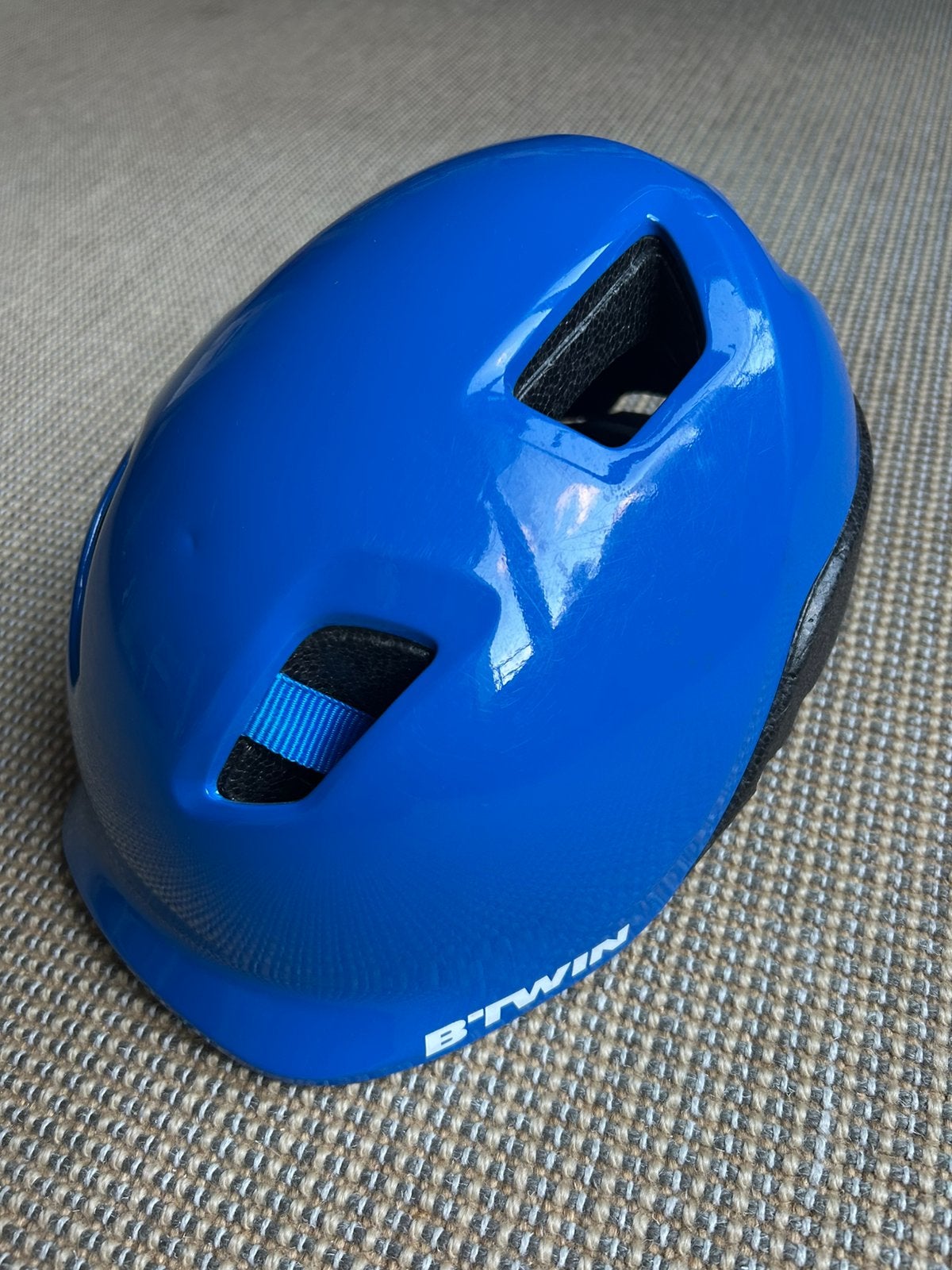 Casque pour vélo trotinnette bleu pour enfant Btwin, Enlèvement ou Envoi, Comme neuf, S