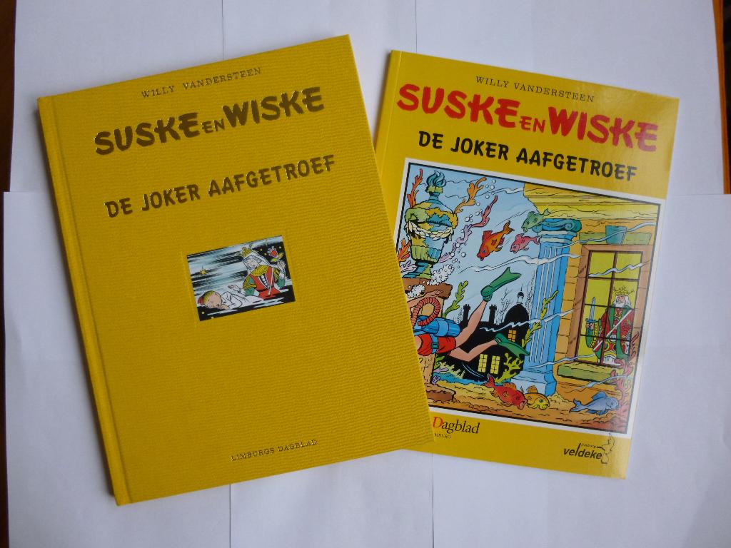 S&W LUXE+SOFTCOVER DIALECT UITGAVE"DE JOKER AAFGETROEF"1999, Boeken, Willy Vandersteen, Nieuw, Ophalen of Verzenden, Meerdere stripboeken