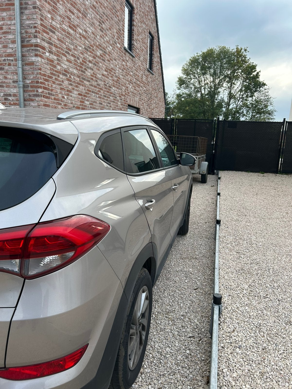 Huyundai Tucson, Auto's, Stof, Particulier, Tucson, Zilver of Grijs