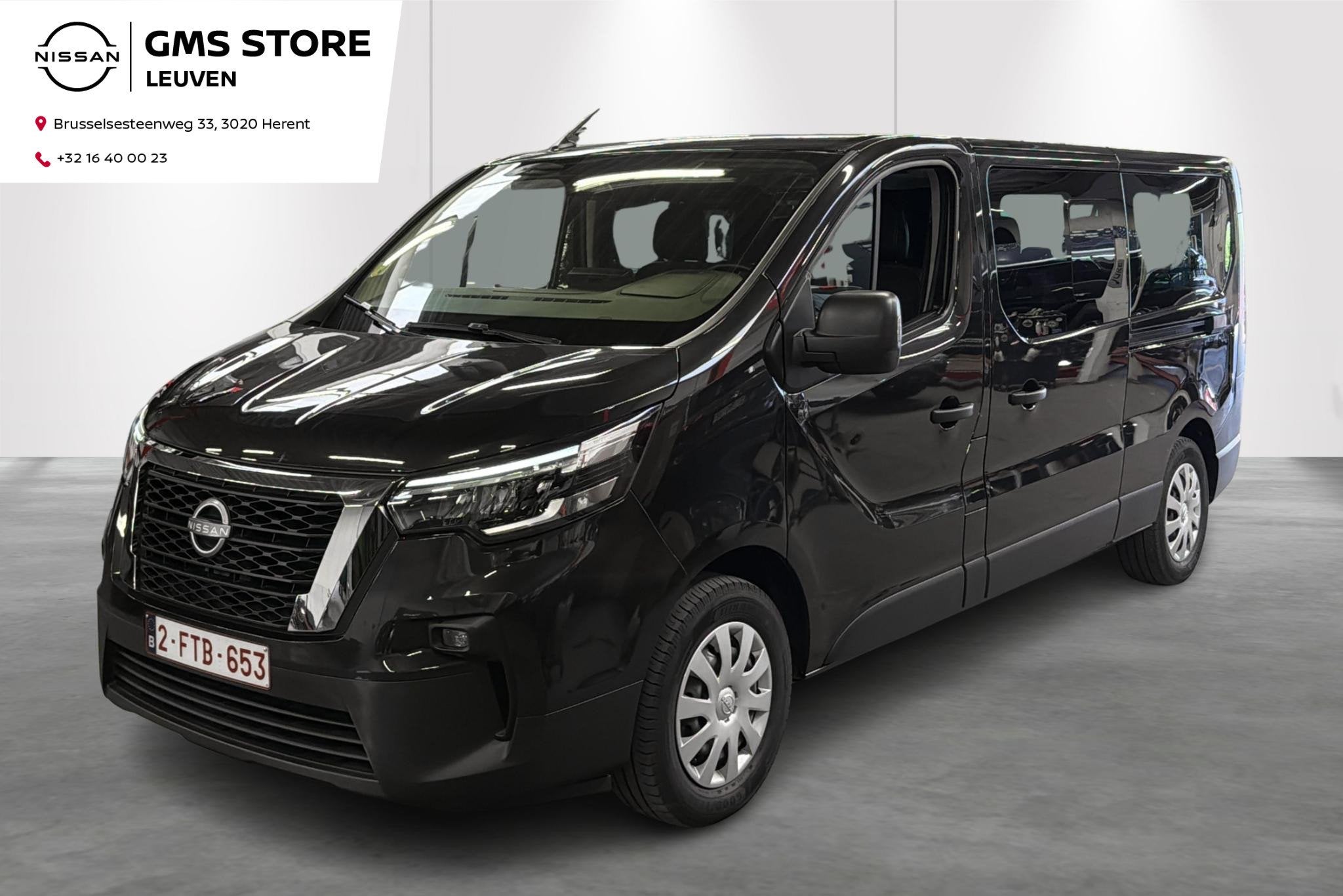 Nissan Primastar Tekna-9-zit-Camera-Airco-Carplay, Auto's, Stof, Gebruikt, Overige modellen, Overige brandstoffen