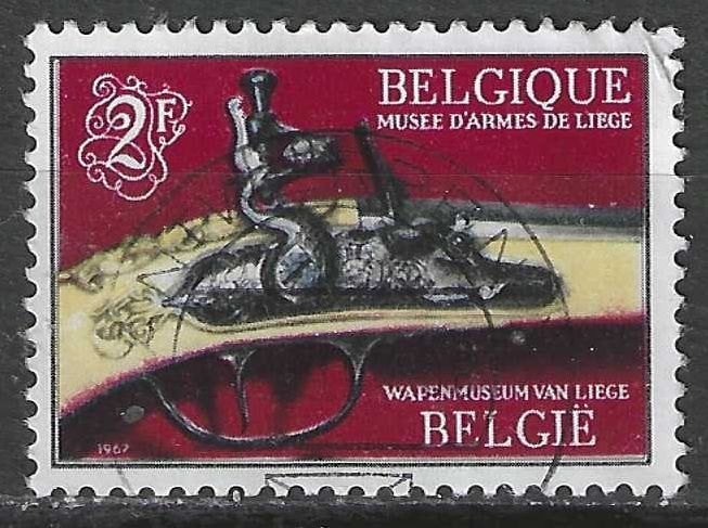 Belgie 1967 - Yvert/OBP 1406 - Wapenmuseum van Luik (ST), Verzenden, Gestempeld, Gestempeld