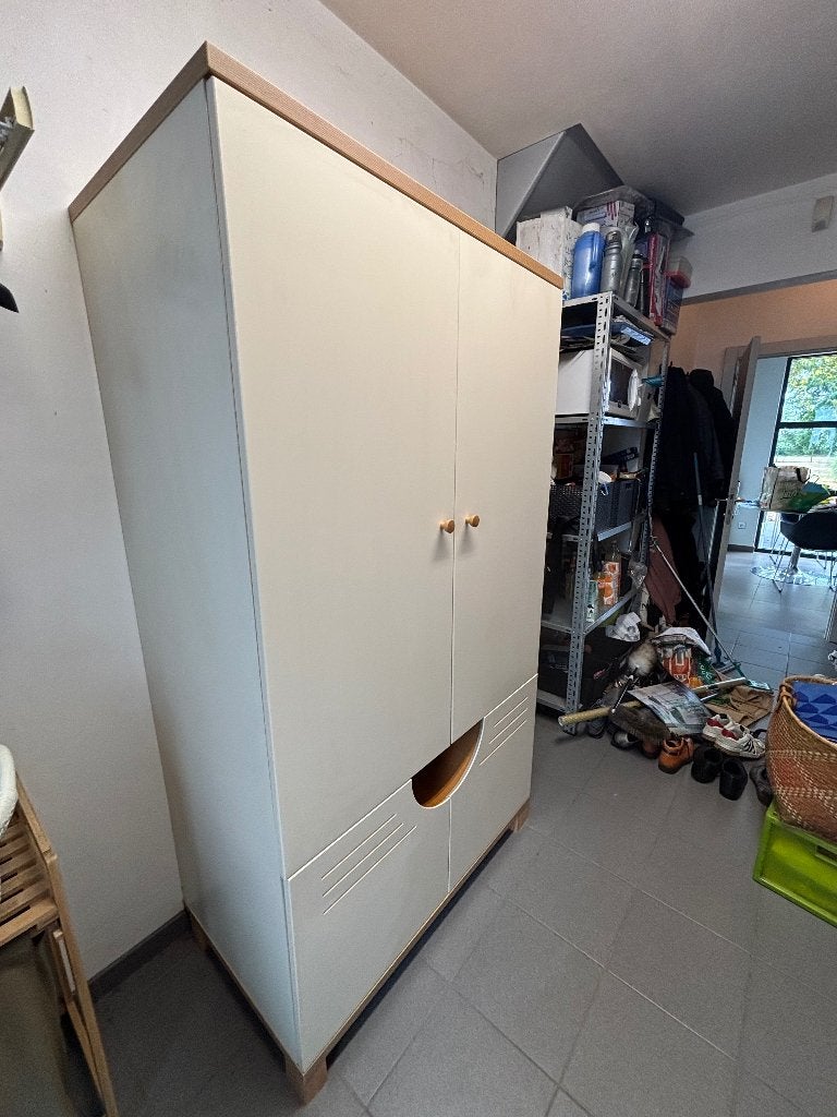Kledingkast, Ophalen, Gebruikt, 100 tot 150 cm, Modern
