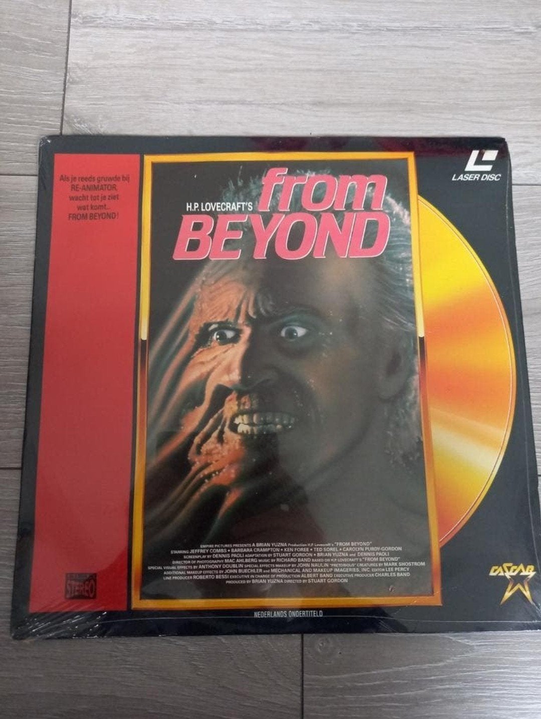 Laserdisc From beyond - H.P Lovecraft, Cd's en Dvd's, Dvd's | Horror, Ophalen, Engels, Nederlands, Monsters
