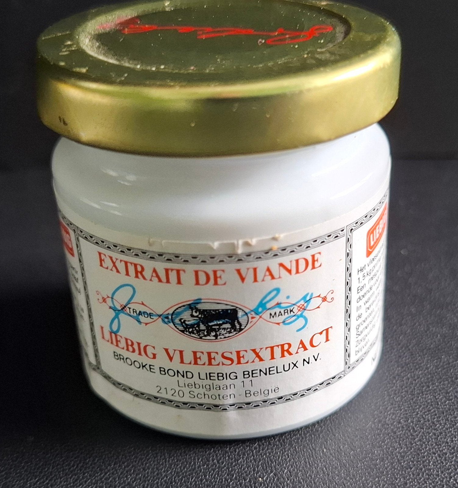 vieux pot d'extrait de viande Liebig, Collections, Enlèvement ou Envoi