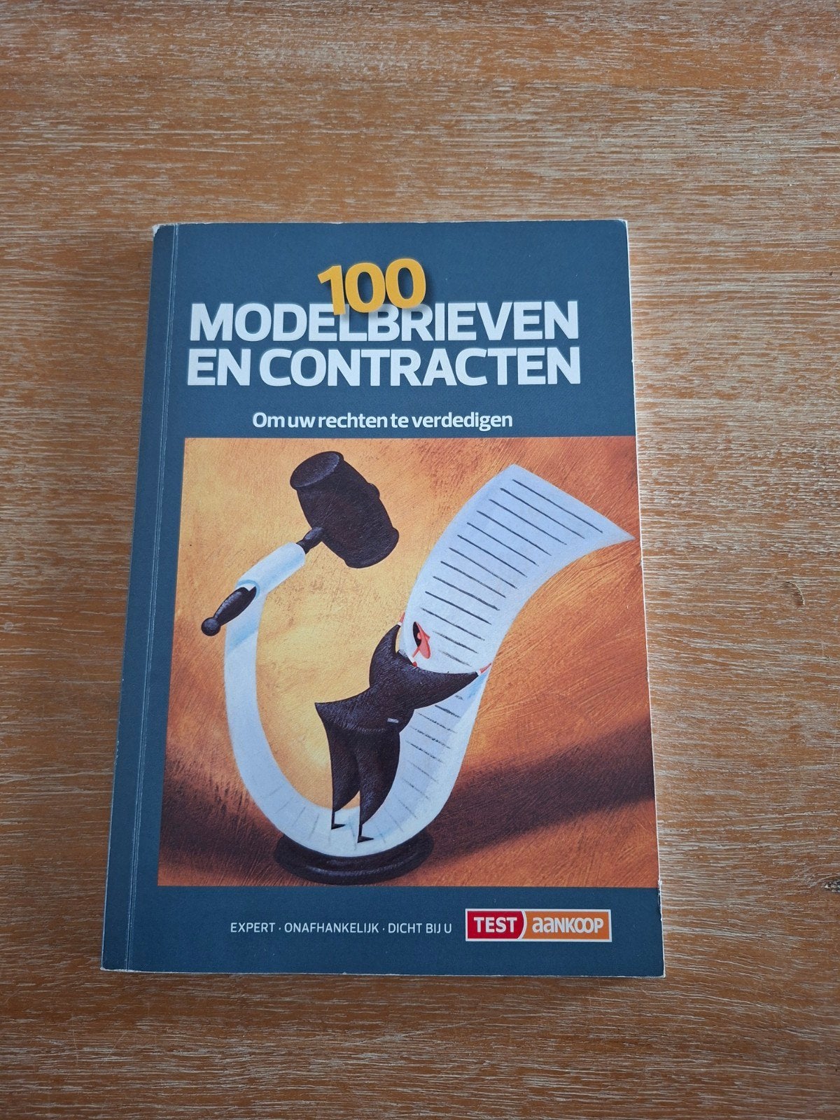 Boek 100 modelbrieven en contracten, Ophalen of Verzenden, Zo goed als nieuw