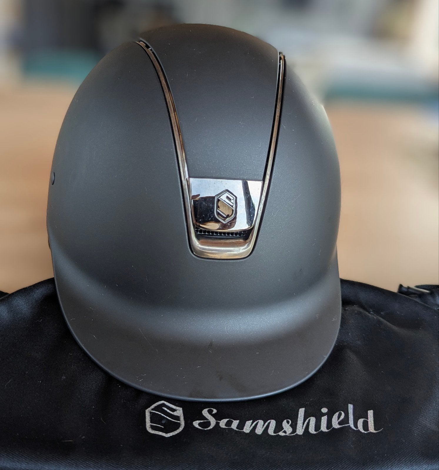 Casque d'équitation Samshield Shadowmatt - Taille 54, Enlèvement, Samshield