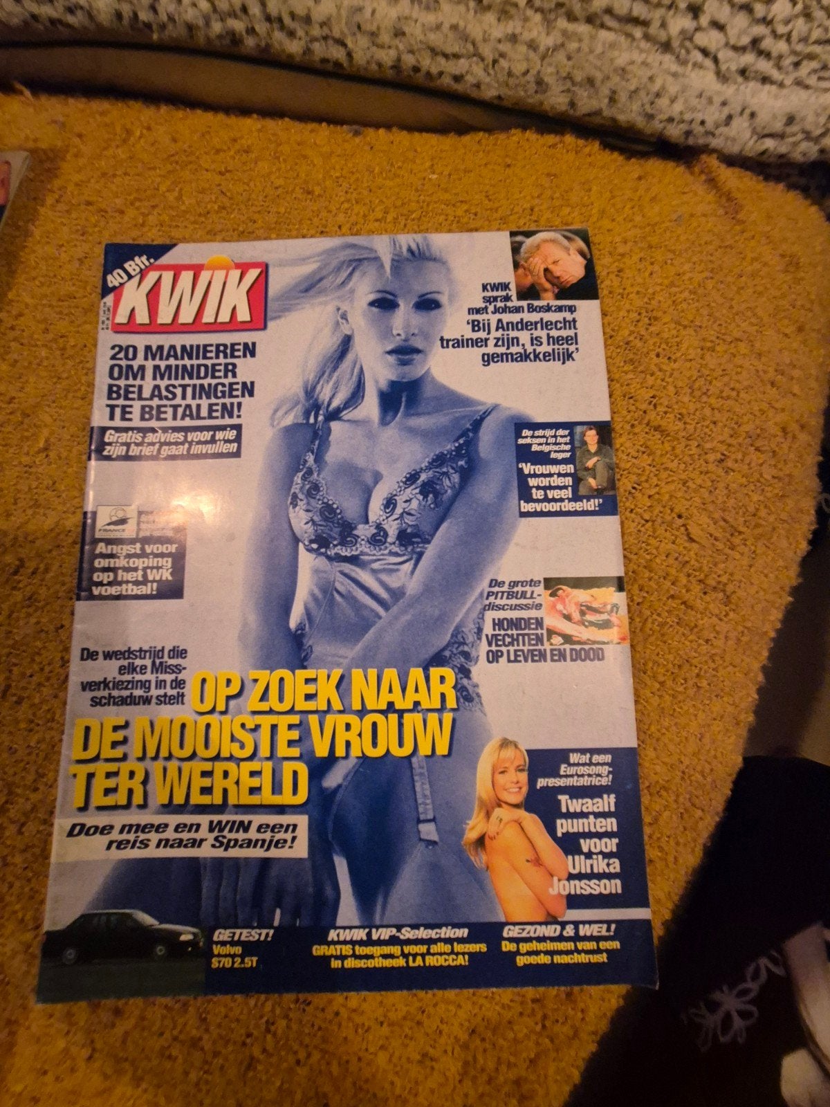 kwik magazine caprice bourret, Livres, Envoi