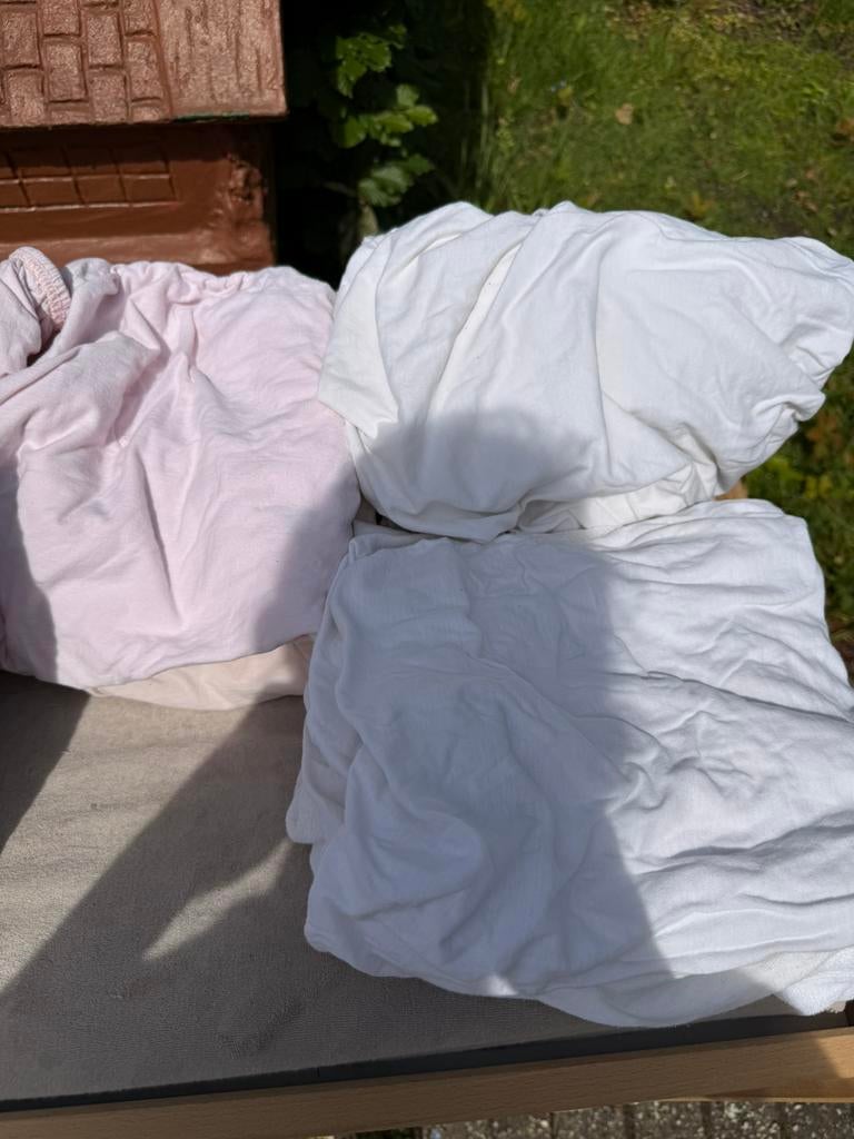 Set van 6 matras overtrekken babybed 120-60, Kinderen en Baby's, Ophalen, Gebruikt, Ledikant