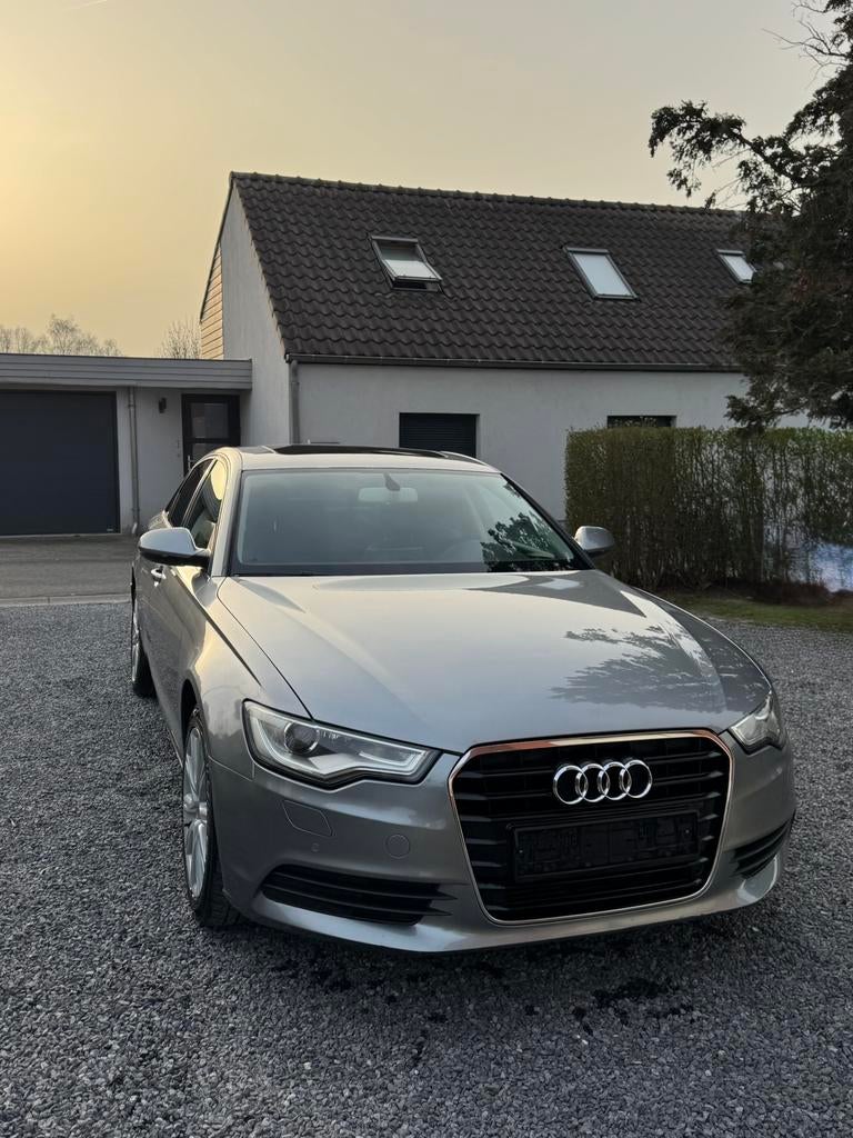 Audi A6 2.0 tfsi, Autos, Cuir, Argent ou Gris, Achat, Alarme