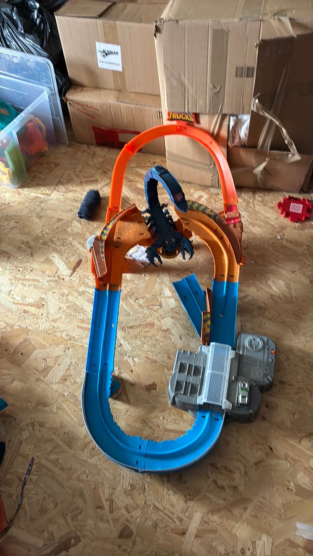 Hot wheels monster truck baan, Ophalen, Hot Wheels, Elektrisch, Racebaan
