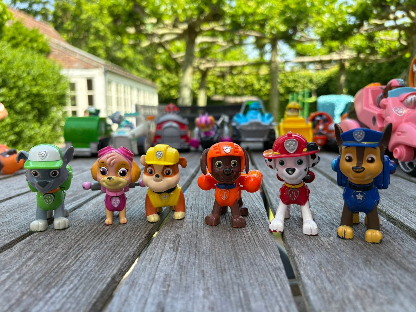 Paw Patrol figuurtjes, Ophalen, Gebruikt