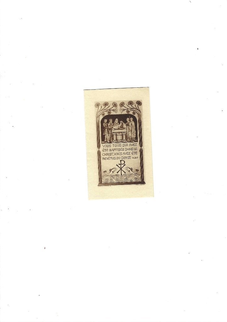 Souvenir de baptême, Collections, Collections Autre, Envoi, Utilisé