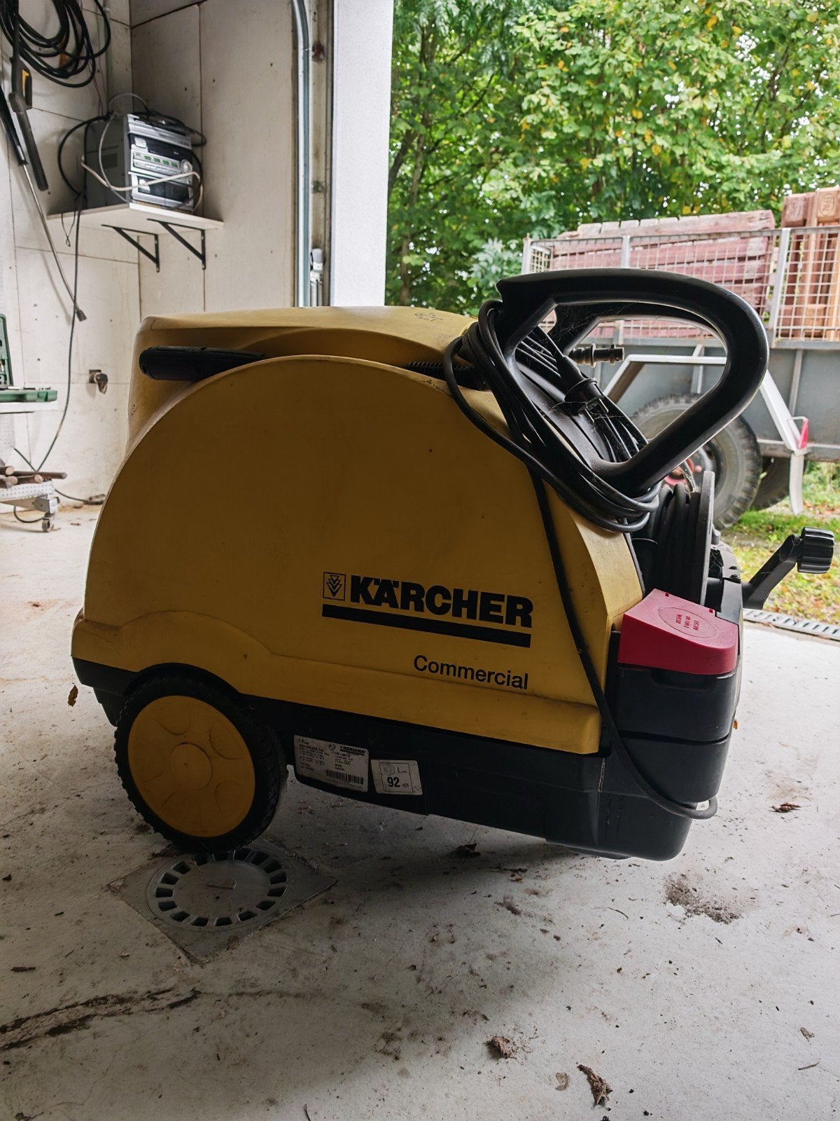 Karcher HDS 558 CSX Eco, Enlèvement