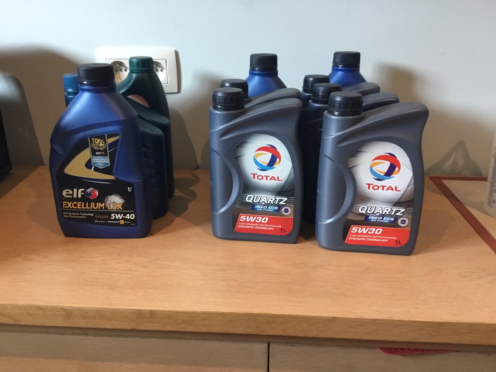Huile moteur, Autos : Divers, Enlèvement