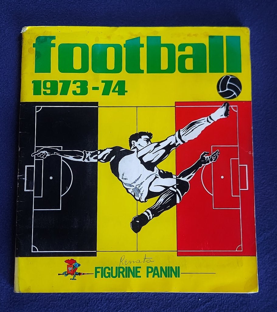 Panini sticker album ' Voetbal Belgium 1973/74 ' - vol -, Collections, Enlèvement ou Envoi, Comme neuf, Affiche, Image ou Autocollant