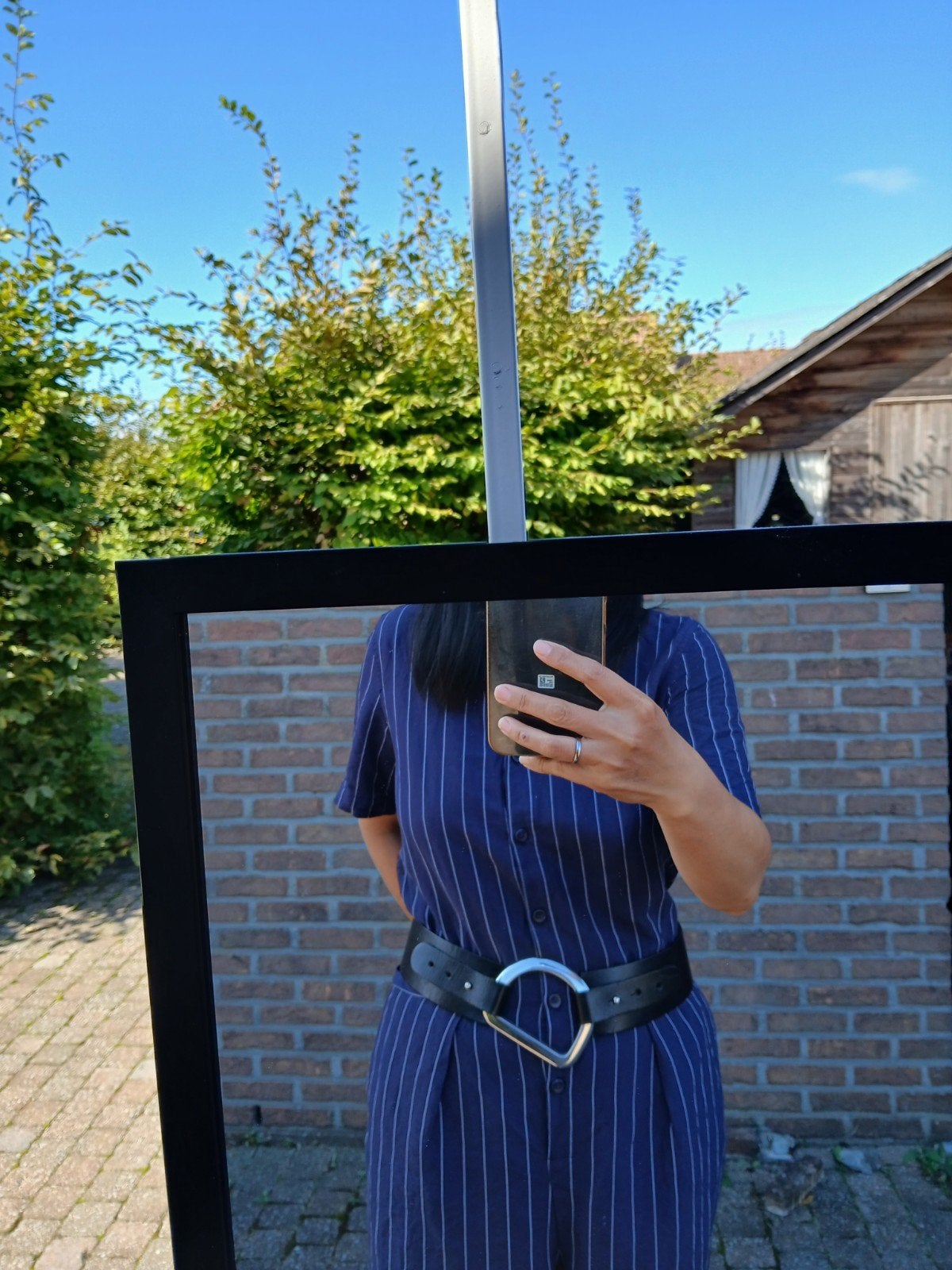 echt leder riem van Hexagone, Kleding | Dames, Ophalen of Verzenden
