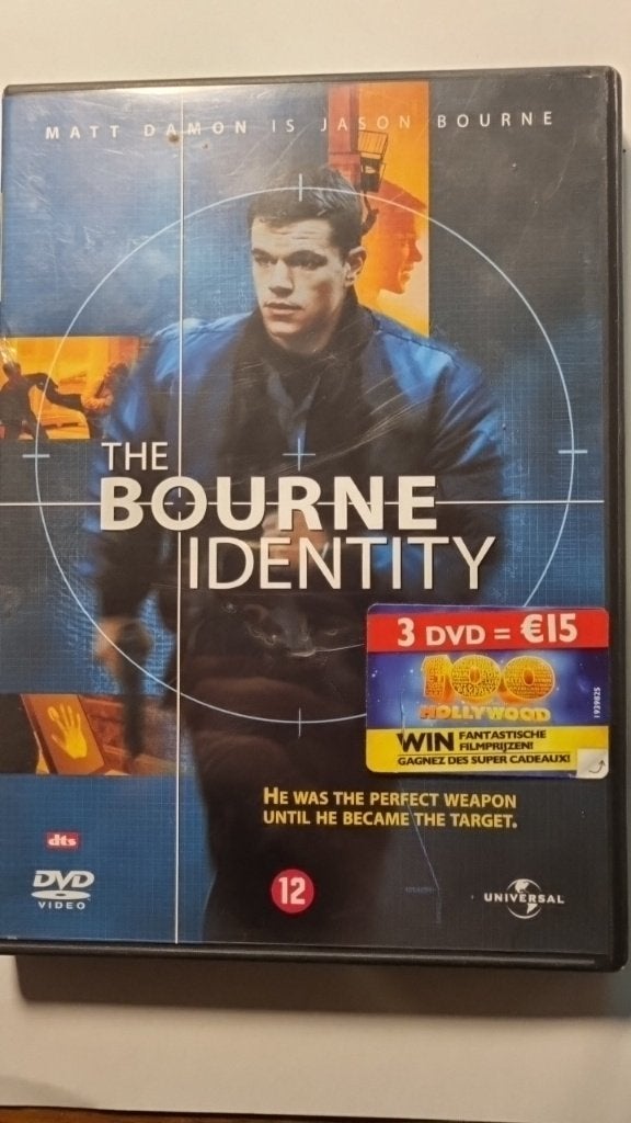 The Bourne Identity, Cd's en Dvd's, Dvd's | Overige Dvd's, Gebruikt, Ophalen of Verzenden