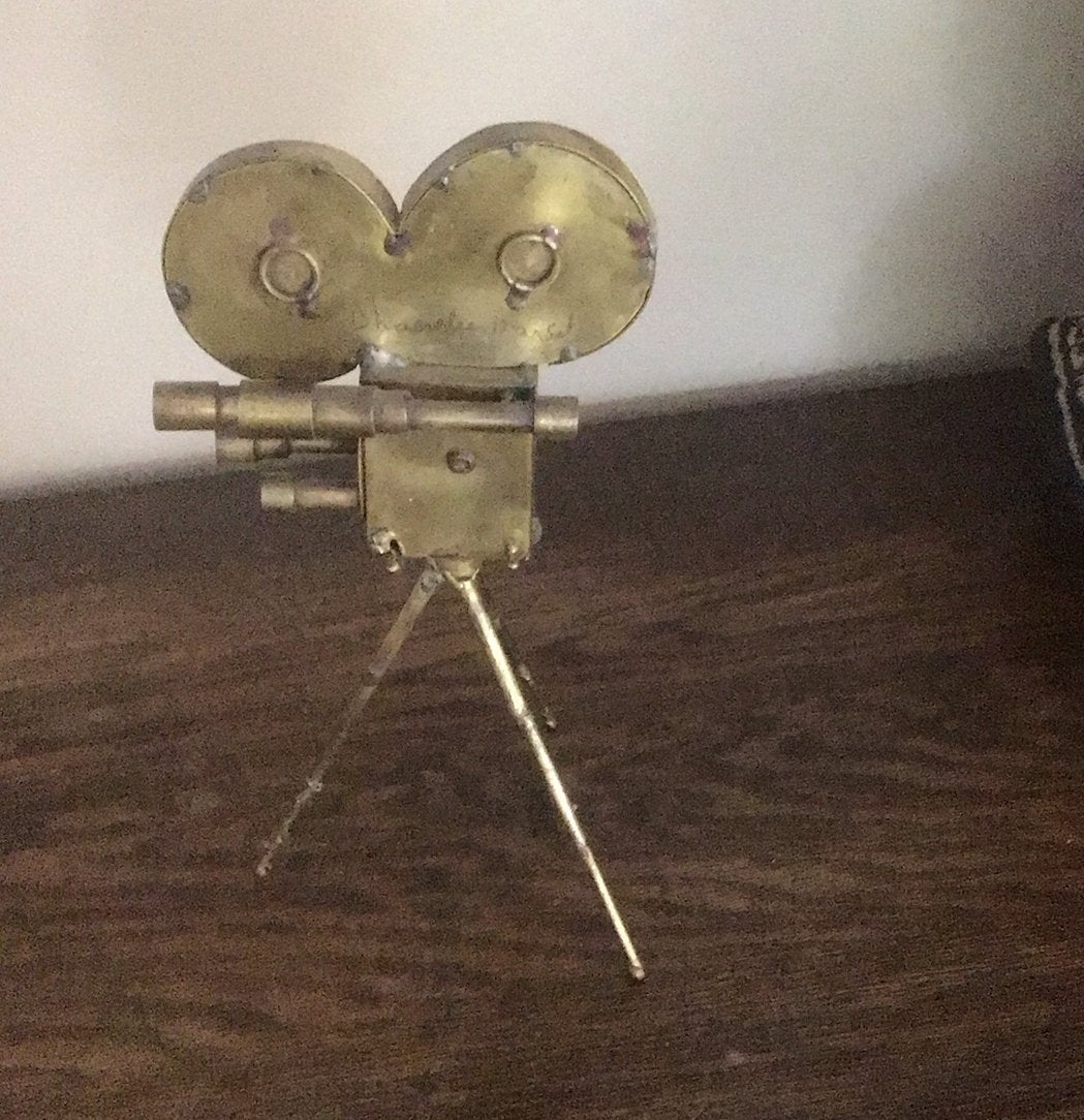 Sculptuur van filmcamera van Daniel Dhaesleer, Antiek en Kunst, Ophalen