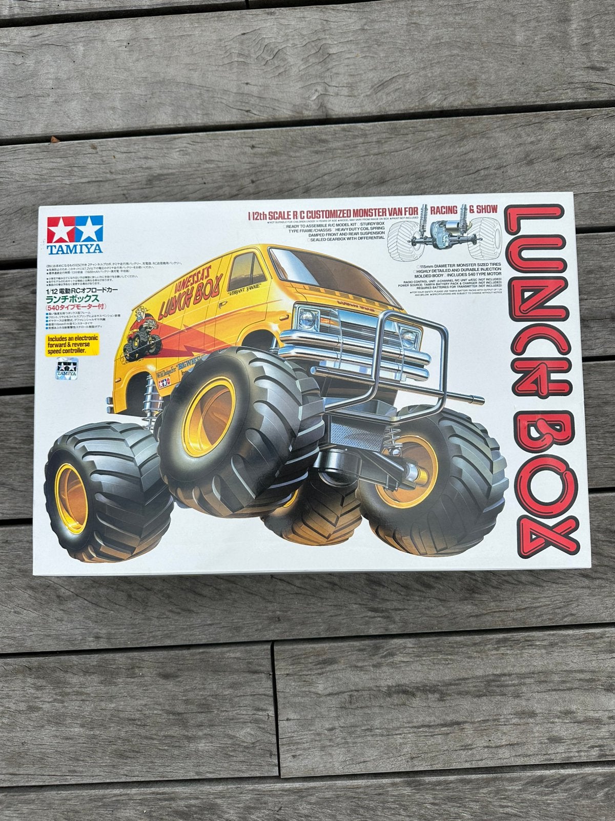 Tamiya rc auto 1:12 met werk, Hobby & Loisirs créatifs, Modélisme | Voitures & Véhicules, Camion, 1:50 ou moins, Enlèvement, Utilisé