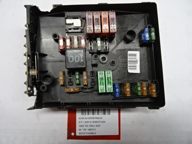 ZEKERINGKAST Audi A3 Sportback (8PA) (1K0937125A), Gebruikt, Audi