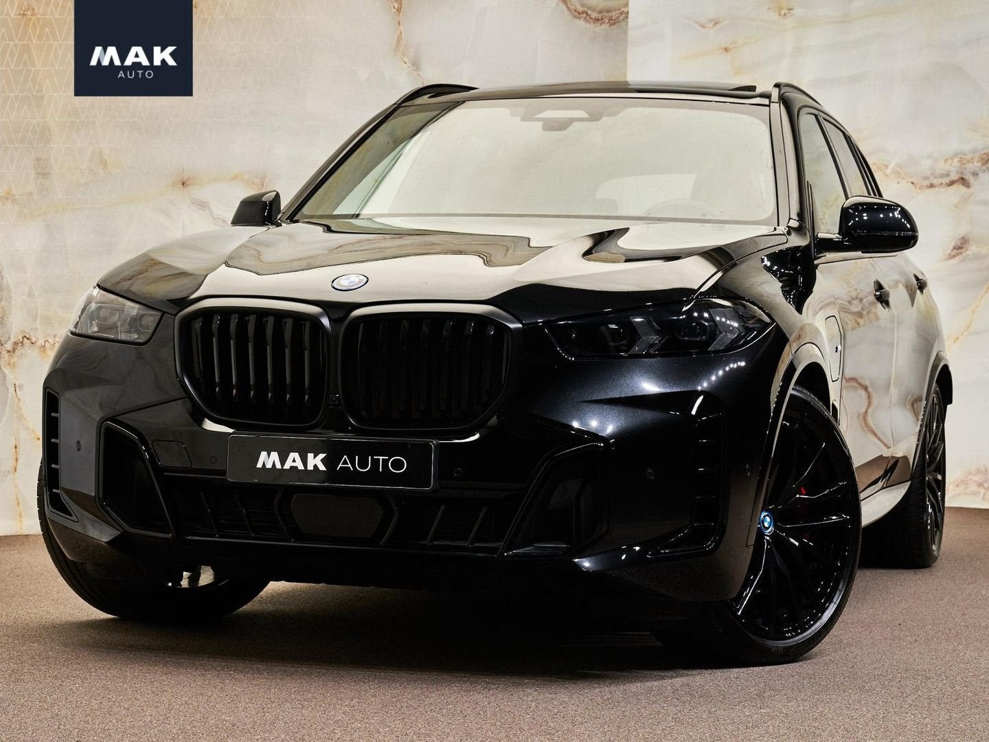 BMW X5 xDrive50e M Sport Pro , M Stoelen, Sky Lounge Pano, 4, Achat, X5, Entreprise, Noir